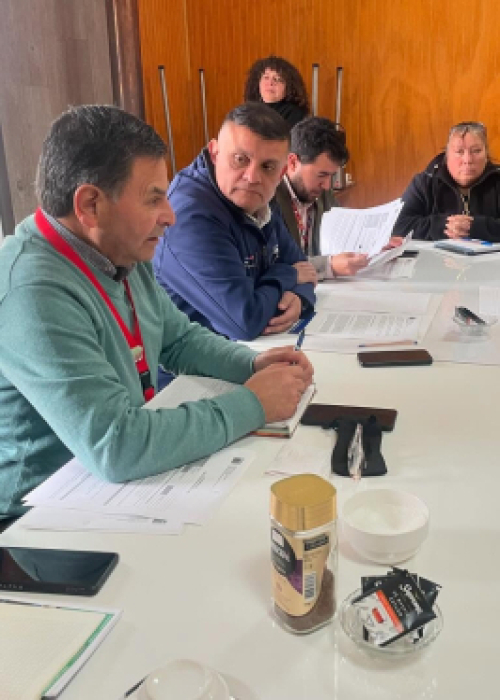 Cañete Servicio de Salud Arauco participa en sesión del COSOC