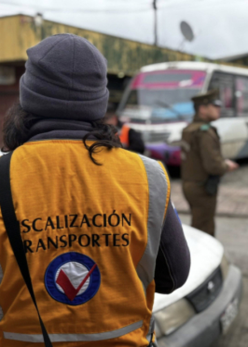 Curanilahue refuerza fiscalizaciones a transporte público y vehículos particulares