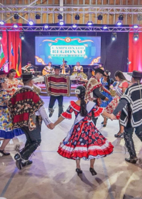Exitosa realización del Campeonato Regional de Cueca Adulto Joven en Contulmo