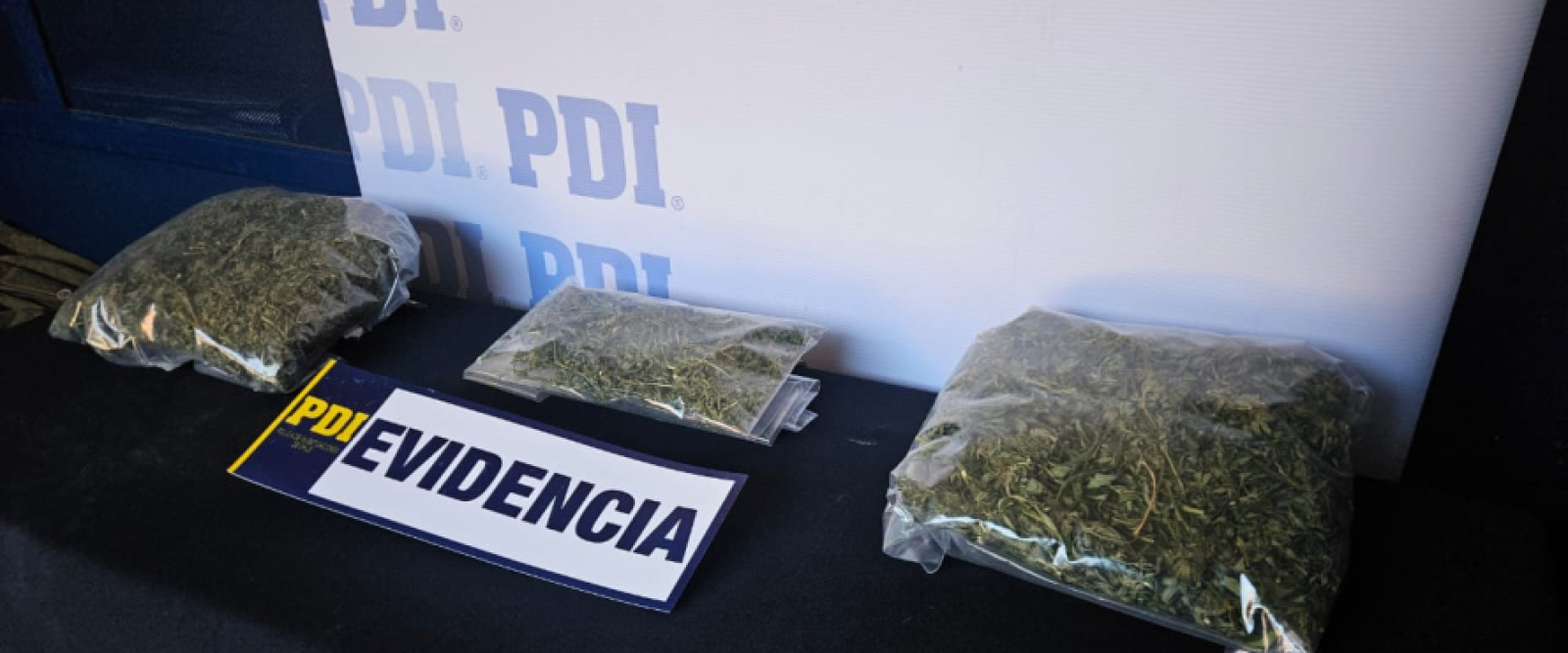 Equipo MT-0 de la PDI Lebu detiene a mujer por tráfico en pequeñas cantidades