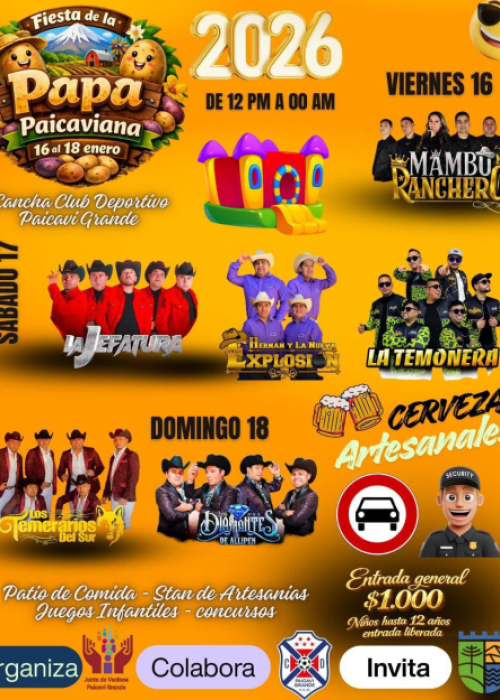 Paicaví Grande se prepara para la VI versión de la Fiesta de la Papa Paicaviana