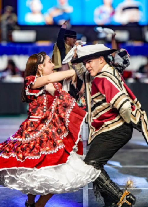 Arauco reunió a las siete comunas en una nueva fiesta de la cueca escolar