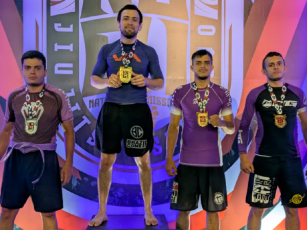 De Santa Cruz a Brasil: Chileno se queda con la corona en mundial de Jiu Jitsu