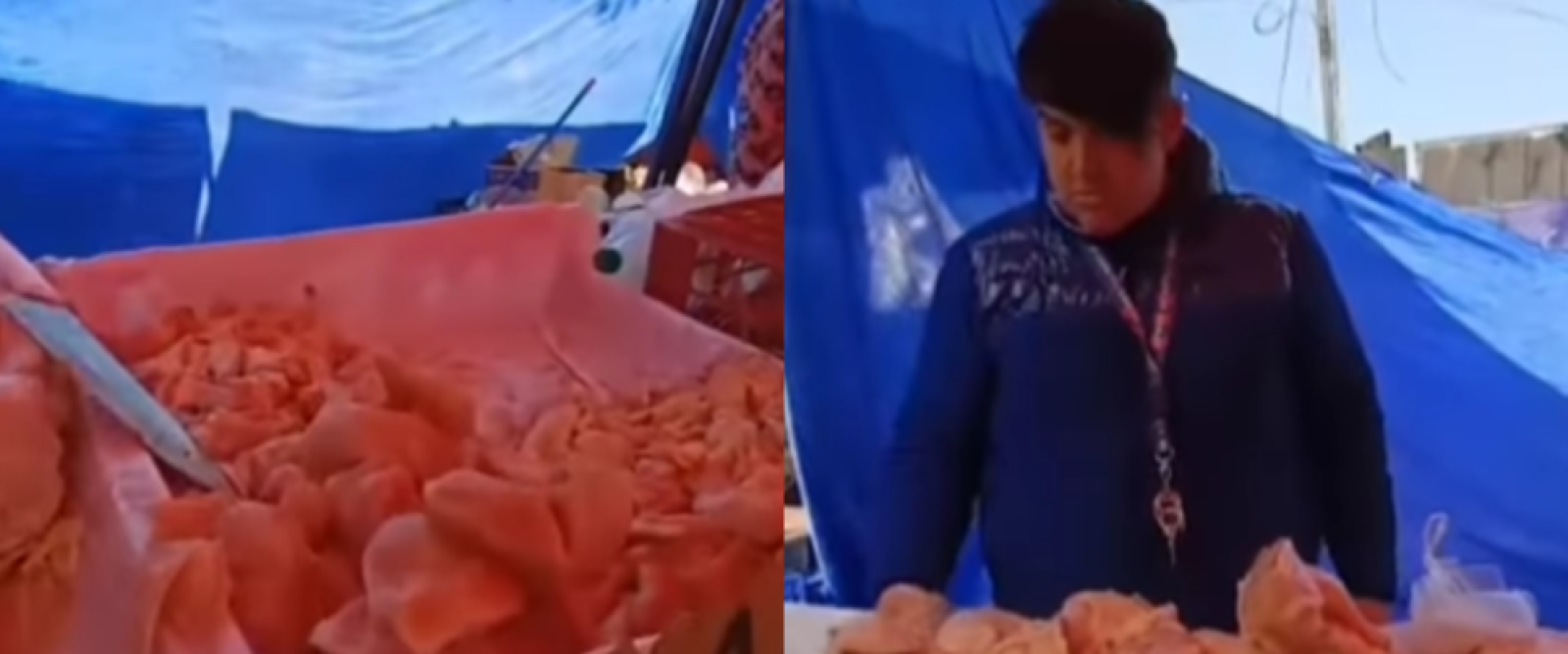 Sin refrigeración ni hielo: carnicerías en ferias chilenas desatan debate sanitario