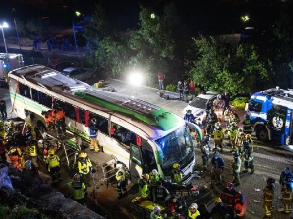 Conductor de bus accidentado en Valparaíso quedó con arraigo nacional: